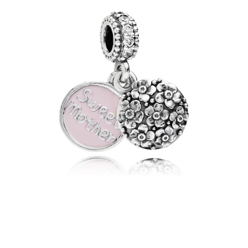 (image for) PANDORA Sweet Mother Pendant Charm - 791285CZ - Product Image