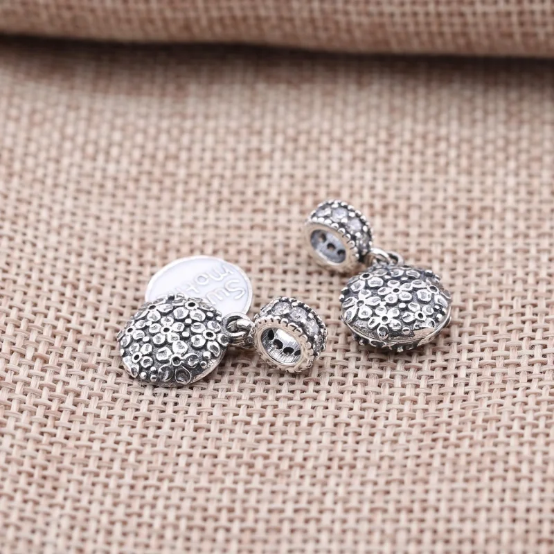 (image for) PANDORA Sweet Mother White Pendant Charm - 791285CZA - View 3