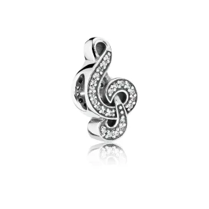 (image for) PANDORA Sweet Music Charm - 791381cz