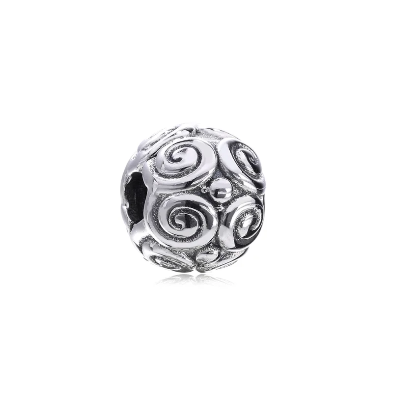 (image for) PANDORA Swirl dots Clip - 790161 - Product Image