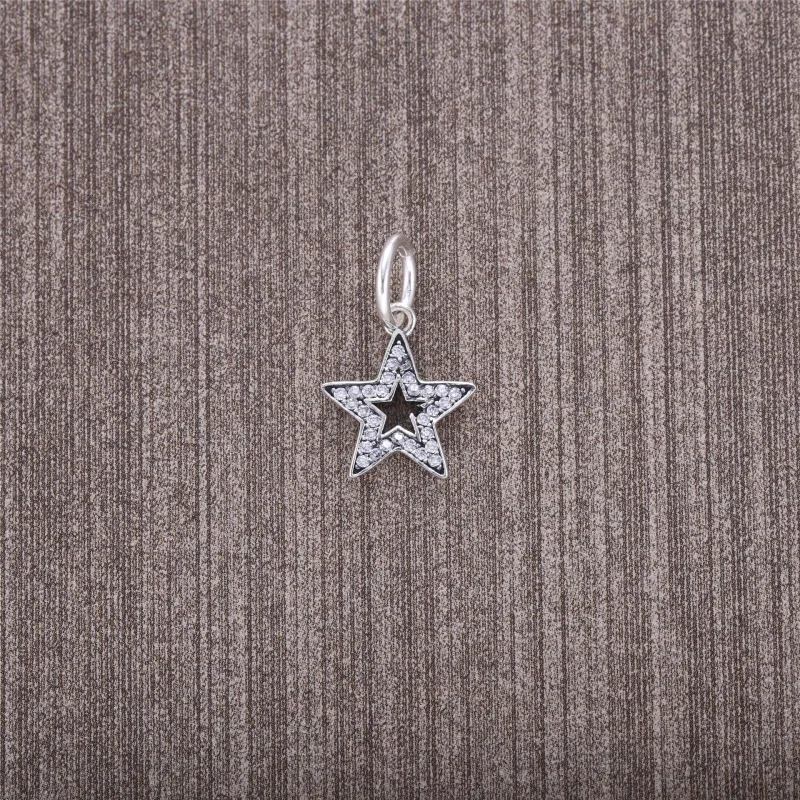 (image for) PANDORA Symbol of Aspiration Dangle, Clear CZ - 791348CZ - View 2