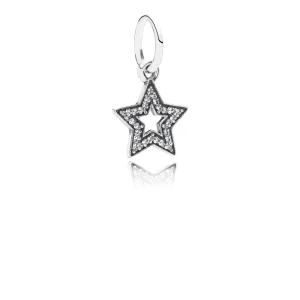 (image for) PANDORA Symbol of Aspiration Dangle, Clear CZ - 791348CZ