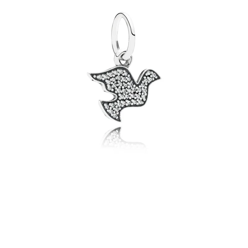 (image for) PANDORA Symbol of Hope Clear Cz Pendant Charm - 791350cz - Product Image