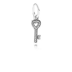 (image for) PANDORA Symbol of Trust Key Pendant Charm - 791353CZ