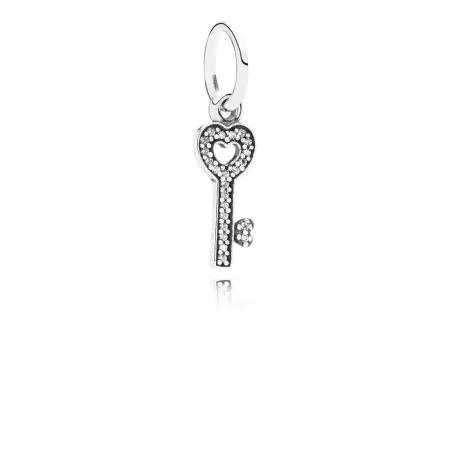 PANDORA Symbol of Trust Key Pendant Charm - 791353CZ