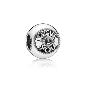 PANDORA Talk About Love Charm - 796601 PANDORA Talk About Love Charm - 796601