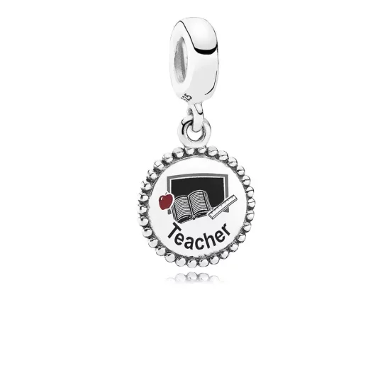 PANDORA Teacher Dangle Charm, Mixed Enamel - ENG791169_47