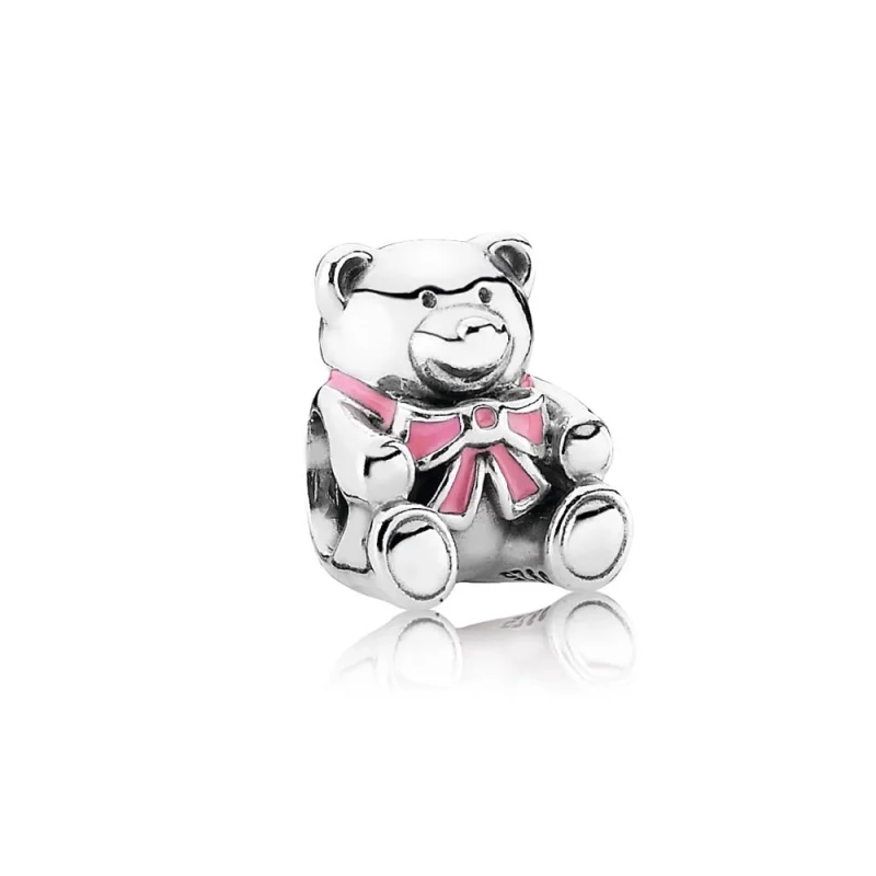 (image for) PANDORA Teddy Bear Charm - 791124EN24 - Product Image