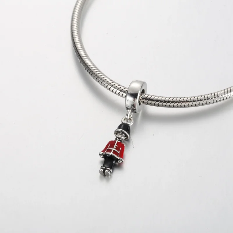 (image for) PANDORA Toy Soldier Pendant Charm - 791513ENMX - View 5