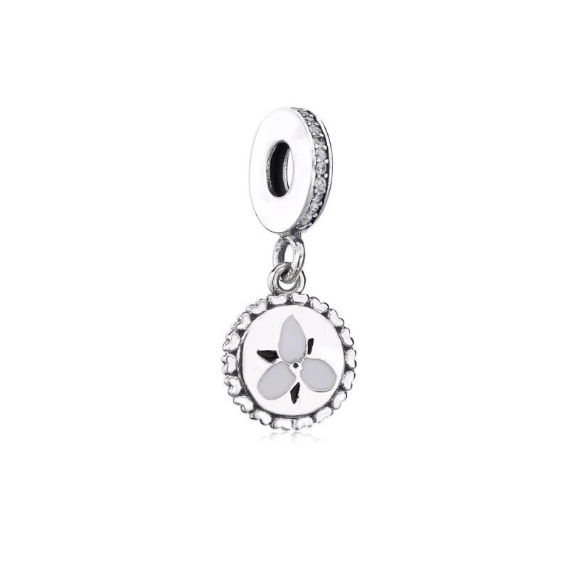 (image for) PANDORA Trillium Flower Dangle Charm - ENG792018_10 - Product Image