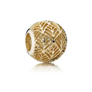 (image for) PANDORA Tropicana Palm Leaf, 14K Gold Charm - 750834
