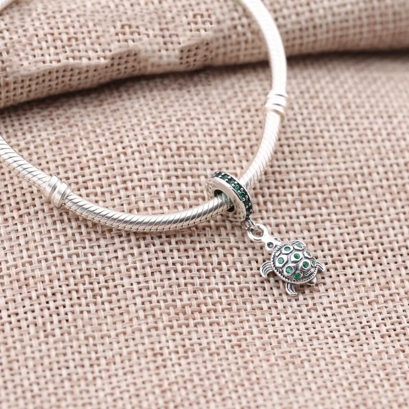 (image for) PANDORA Turtles Dangle - PJ0042-1H - View 4