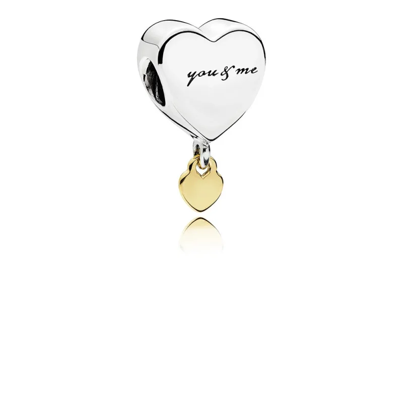 (image for) PANDORA Two Hearts Dangle Charm - 796558 - Product Image