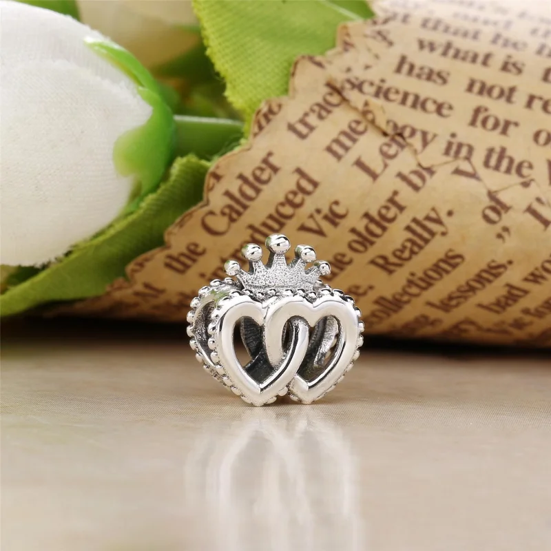(image for) PANDORA United Regal Hearts Charm - 797670 - View 2