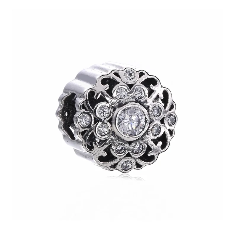 (image for) PANDORA Vintage Flower Charm - PX00189-1 - Product Image