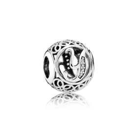 PANDORA Vintage Letter Y Charm - 791869cz PANDORA Vintage Letter Y Charm - 791869cz