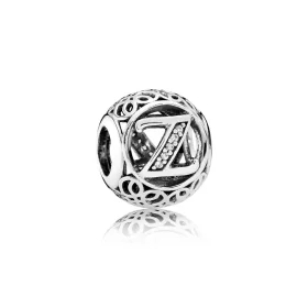 PANDORA Vintage Letter Z Charm - 791870cz PANDORA Vintage Letter Z Charm - 791870cz
