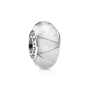 (image for) PANDORA White Looking Glass Bead Charm - 790921