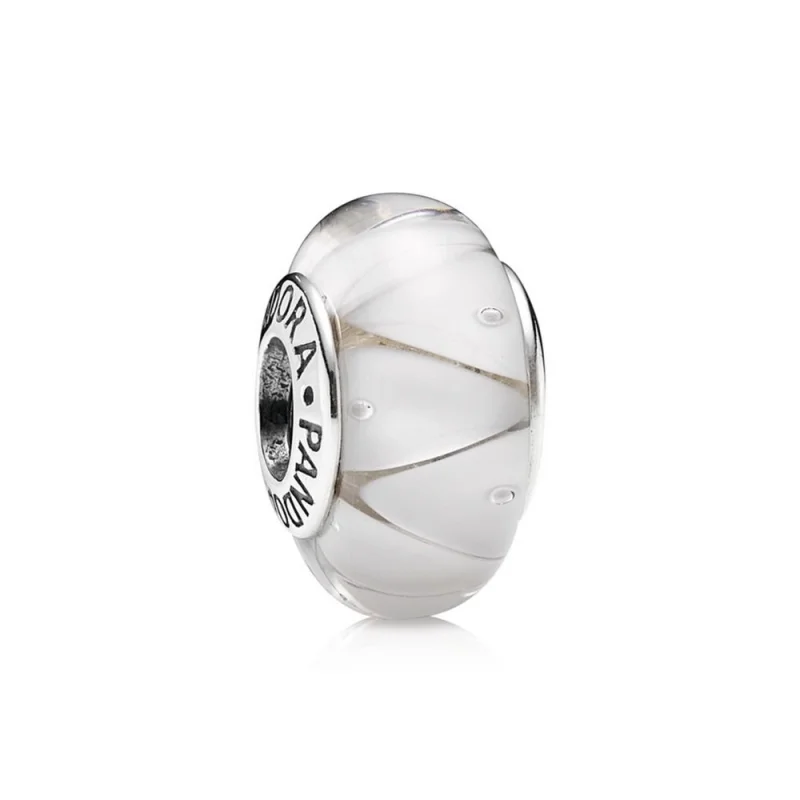 (image for) PANDORA White Looking Glass Bead Charm - 790921 - Product Image