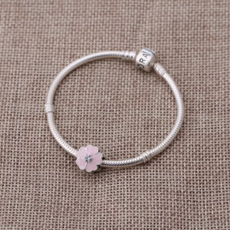 PANDORA White Primrose Clip - 791822EN12