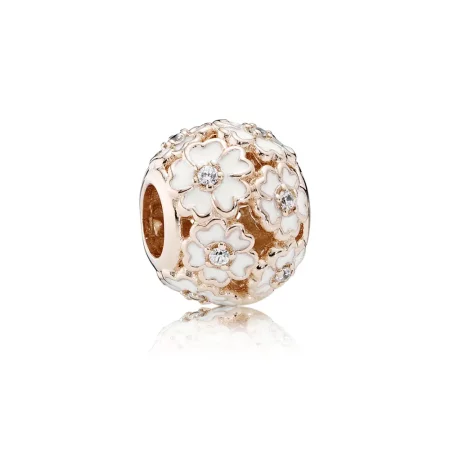 PANDORA White Primrose Meadow Charm - 781488EN12