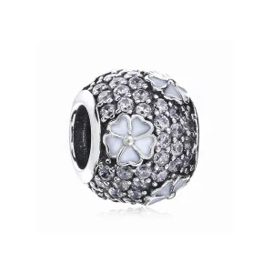 (image for) PANDORA White Primrose Meadow Charm - PX00269-1