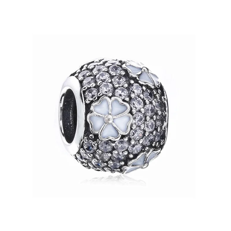(image for) PANDORA White Primrose Meadow Charm - PX00269-1 - Product Image