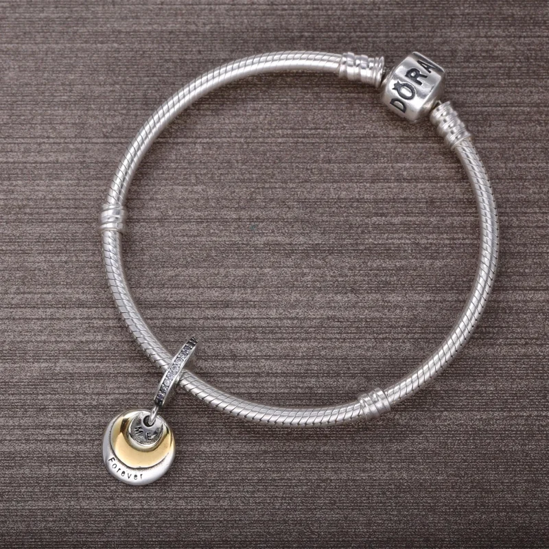 (image for) PANDORA You & Me Forever Pendant Charm - 791979CZ - View 5