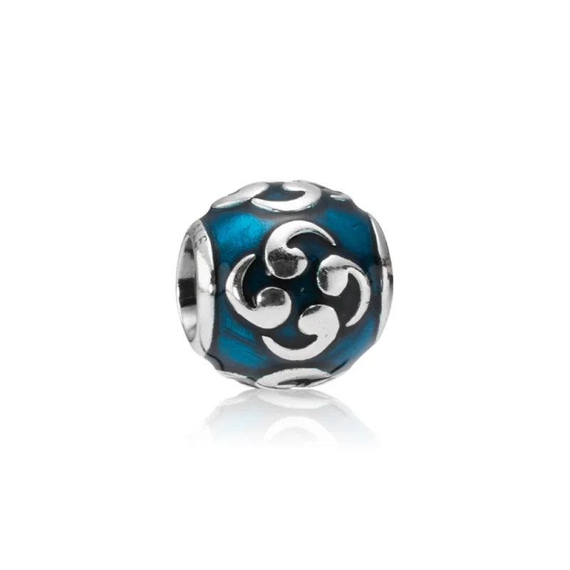 (image for) PANDORA Zen, Turquoise Enamel Charm - 790491EN08 - Product Image