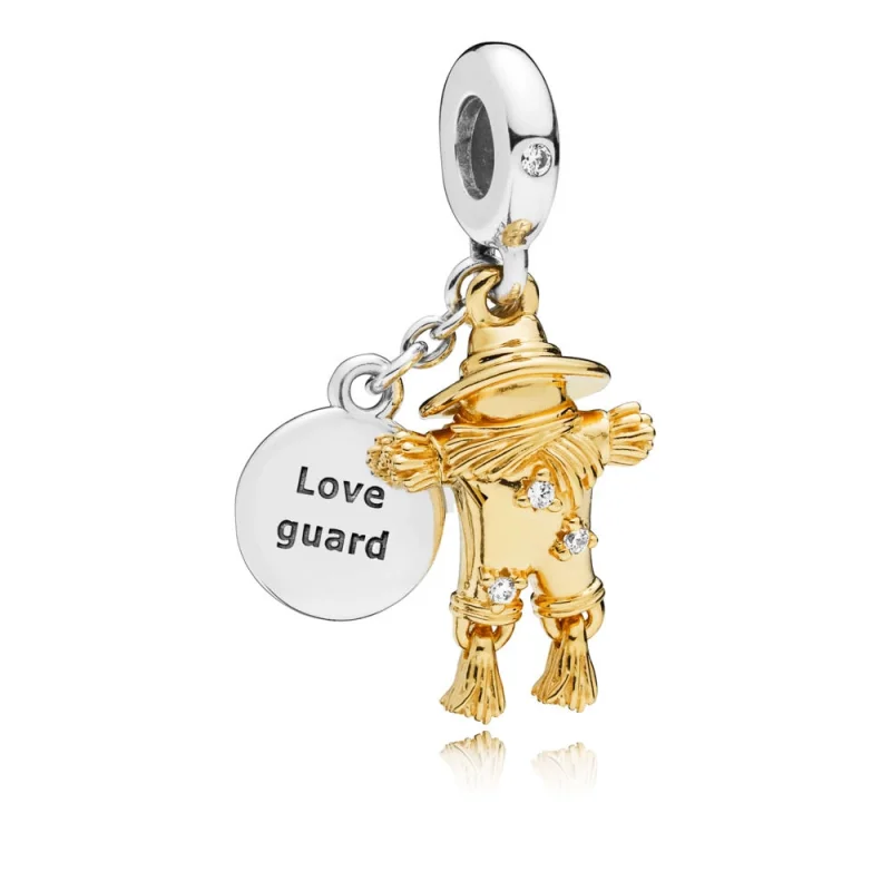 (image for) Scarecrow Guardian Dangle Charm, PANDORA Shine™ & Clear CZ - 767629CZ - Product Image