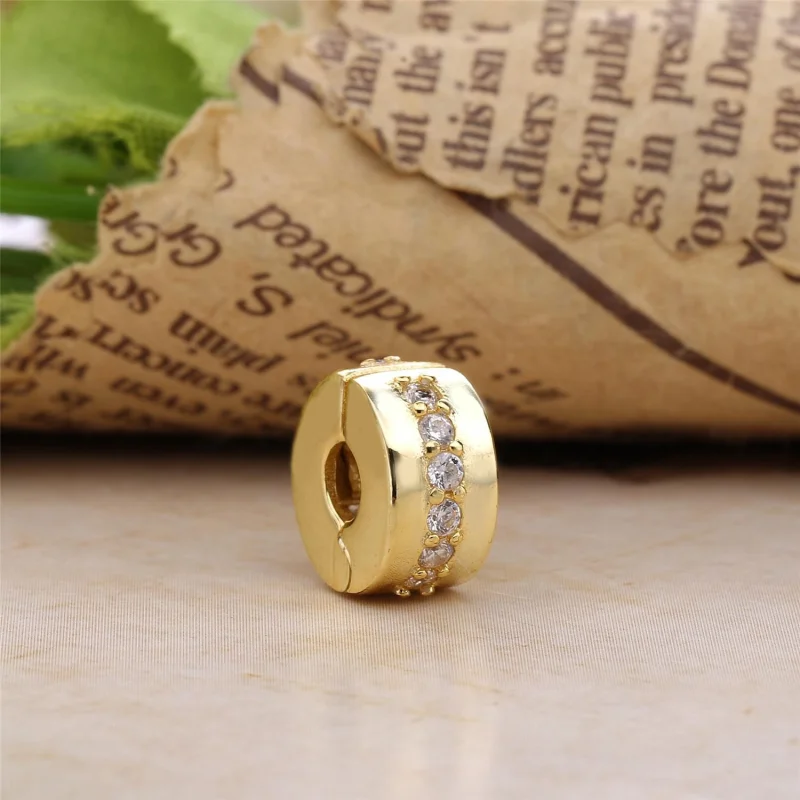 (image for) Shining Path Clip, PANDORA Shine™ Yellow Clear CZ - 767051CSY - View 2