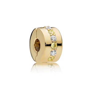 (image for) Shining Path Clip, PANDORA Shine™ Yellow Clear CZ - 767051CSY