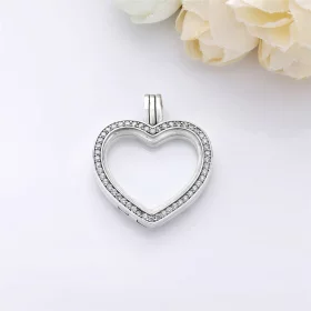 Sparkling PANDORA Heart Floating Locket Pendant Charm - 797248CZ Sparkling PANDORA Heart Floating Locket Pendant Charm - 797248CZ