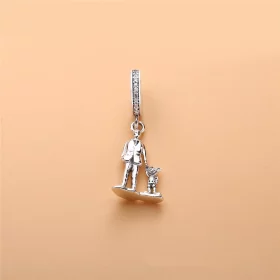Walt Disney and Mickey Mouse "Partners" Charm by PANDORA - 7501057371557P Walt Disney and Mickey Mouse "Partners" Charm by PANDORA - 7501057371557P