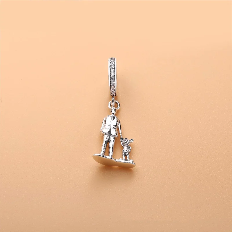 (image for) Walt Disney and Mickey Mouse "Partners" Dangle Charm by PANDORA - 7501057371557P - View 2