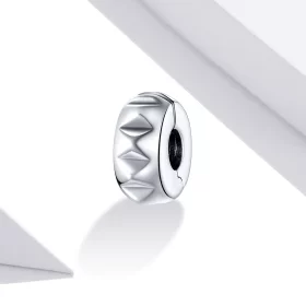 Pandora Style Silver Rivet Clip - SCC1780 Pandora Style Silver Rivet Clip - SCC1780