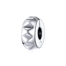 Pandora Style Silver Rivet Clip - SCC1780