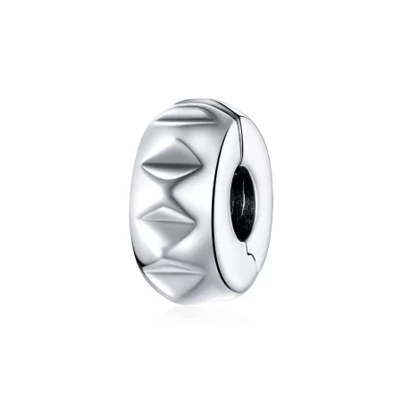 Pandora Style Silver Rivet Clip - SCC1780