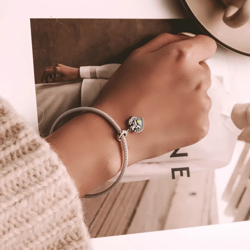 (image for) Pandora Style Angel Pray Love Dangle - BSC568 - View 5