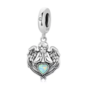 Pandora Style Angel Pray Love Dangle - BSC568 Pandora Style Angel Pray Love Dangle - BSC568