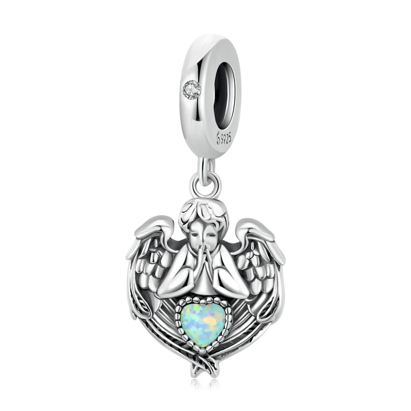 (image for) Pandora Style Angel Pray Love Dangle - BSC568 - Product Image