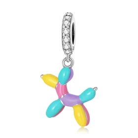 Pandora Style Balloon Puppy Dangle - SCC2217 Pandora Style Balloon Puppy Dangle - SCC2217