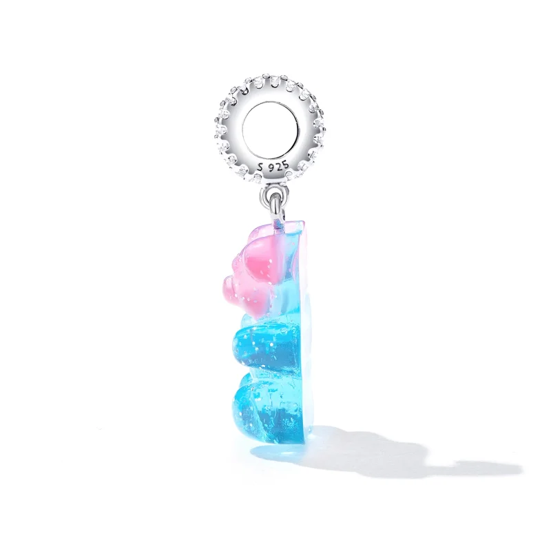 (image for) Pandora Style Candy Bear Dangle - SCC2221 - View 3