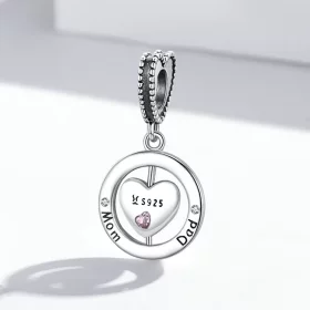 Pandora Style Caring Family Dangle - SCC1983 Pandora Style Caring Family Dangle - SCC1983