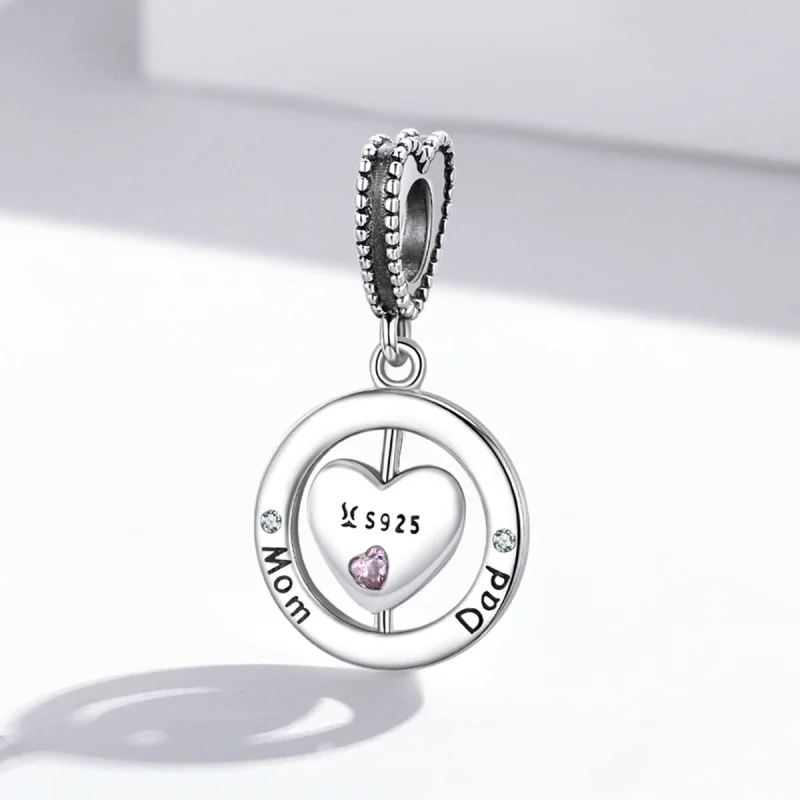 (image for) Pandora Style Caring Family Dangle - SCC1983 - View 2