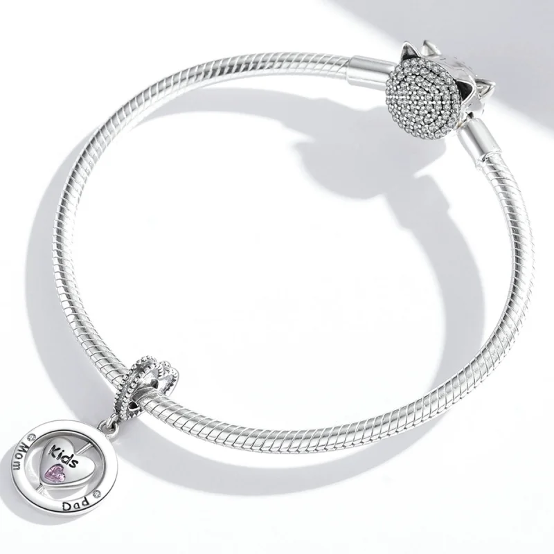 (image for) Pandora Style Caring Family Dangle - SCC1983 - View 3