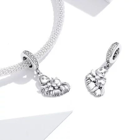 Pandora Style Cartoon Bird Dangle - SCC1522