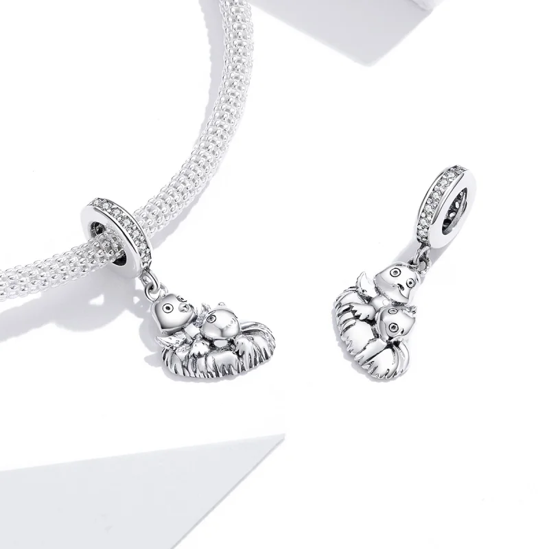 (image for) Pandora Style Cartoon Bird Dangle - SCC1522 - View 4