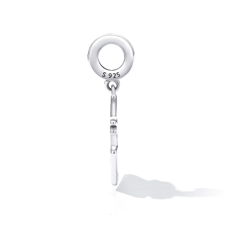 (image for) Pandora Style Cherry Cream Cake Dangle - SCC2230 - View 3