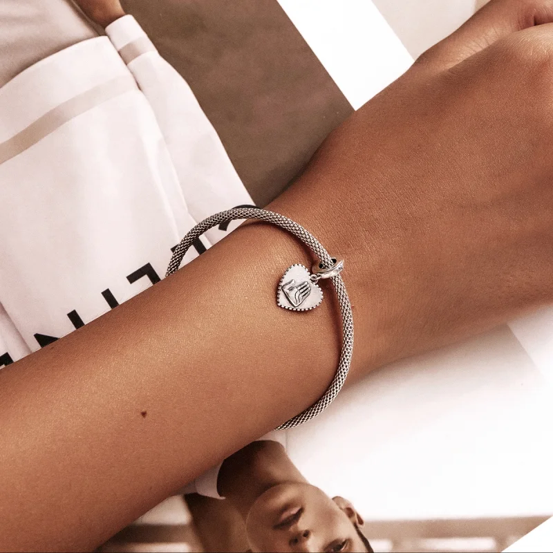 (image for) Pandora Style Chilean Loving Hands of The Desert Dangle - SCC2112 - View 5